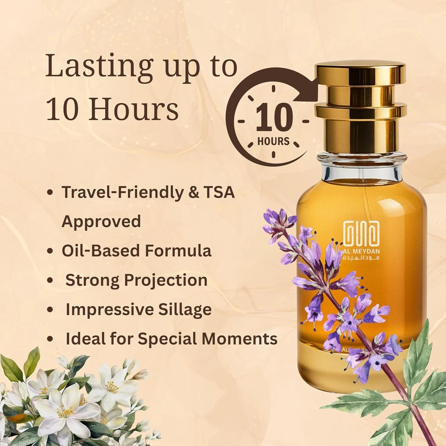عطر روغنی عود المیدان مردانه و زنانه – مشابه عطر Accennto Xeerjoffe با رایحه میوه ای، گلی و مشک با نت های زنبق، عنبر و چوب – بدون الکل، ماندگاری 10 ساعته (100 میلی لیتر) عطر روغنی عود المیدان مردانه و زنانه – مشابه عطر Accennto Xeerjoffe با رایحه میوه ای، گلی و مشک با نت های زنبق، عنبر و چوب – بدون الکل، ماندگاری 10 ساعته (100 میلی لیتر)
