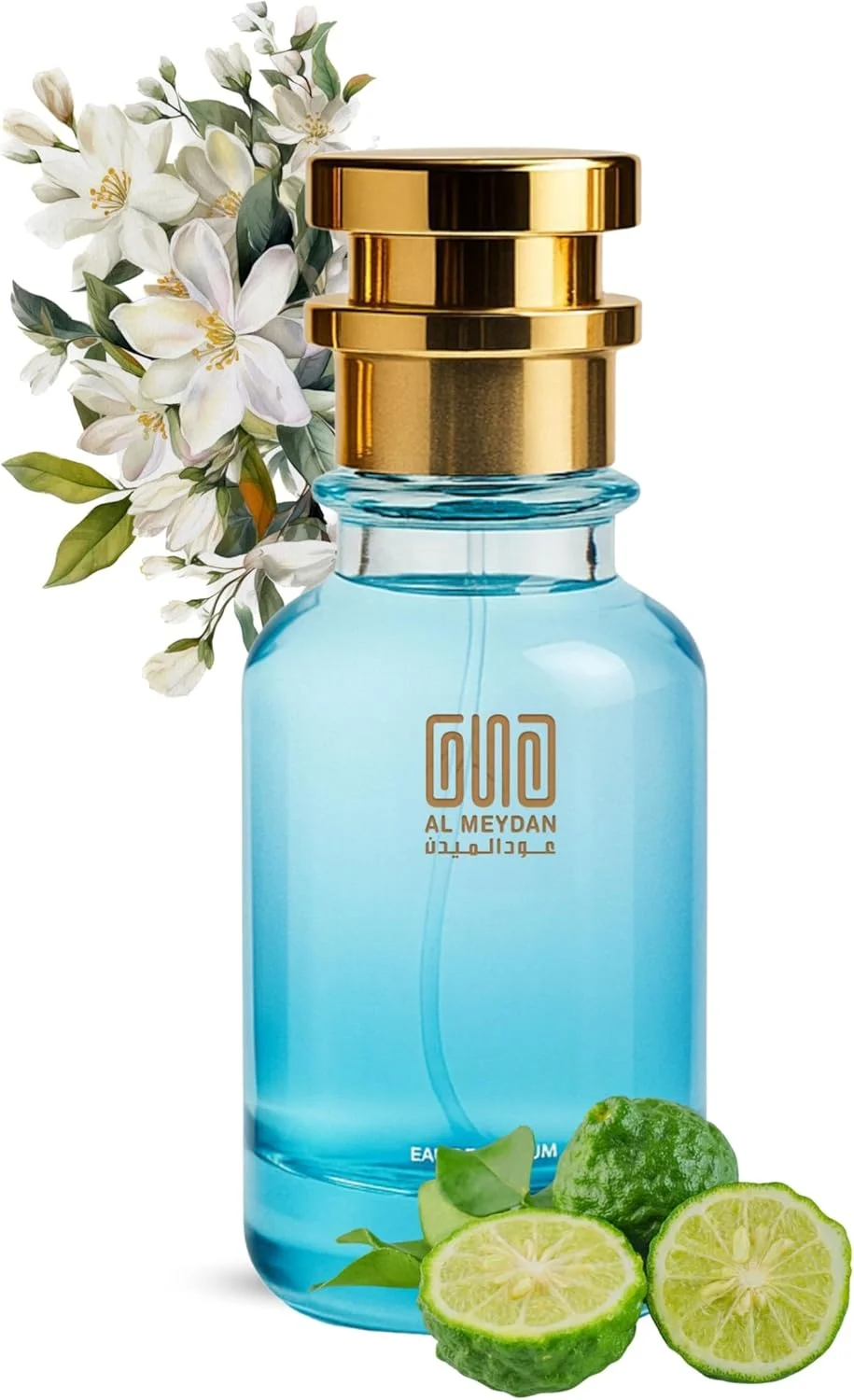 عطر روغنی عود المیدان زنانه - الهام گرفته از عود سیو تا کویین، رایحه شرقی گلی با نت های چای، یاس و عود - بدون الکل - ماندگاری 8 ساعته برای ظرافت سلطنتی (80 میلی لیتر)