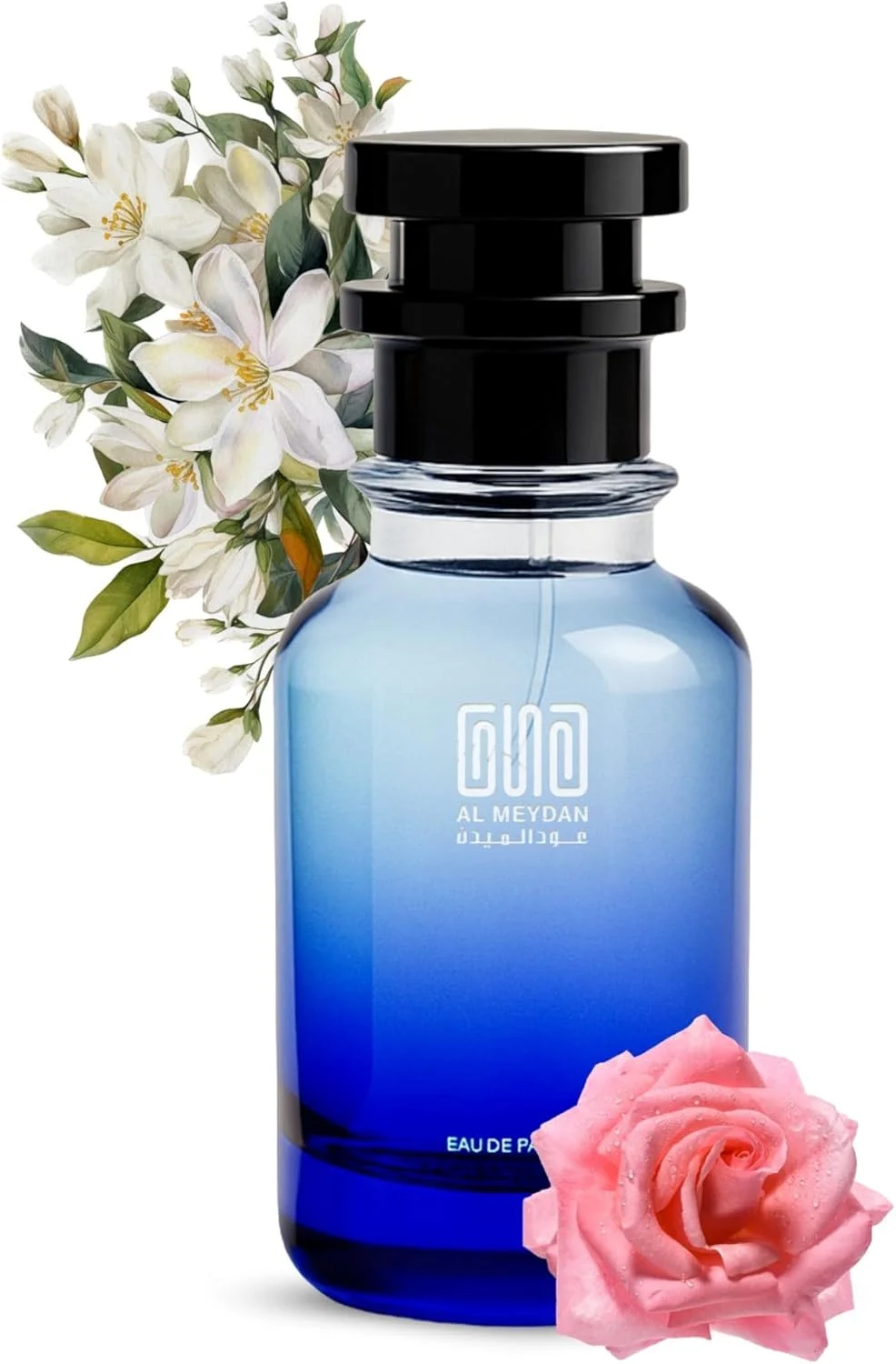 عطر روغنی عود المیدان زنانه - الهام گرفته از لانکوم ایدول - رایحه شیپر گلی ماندگار با رز، یاس و وانیل - ماندگاری 8-10 ساعته - عطر ظریف روزانه (80 میلی لیتر)