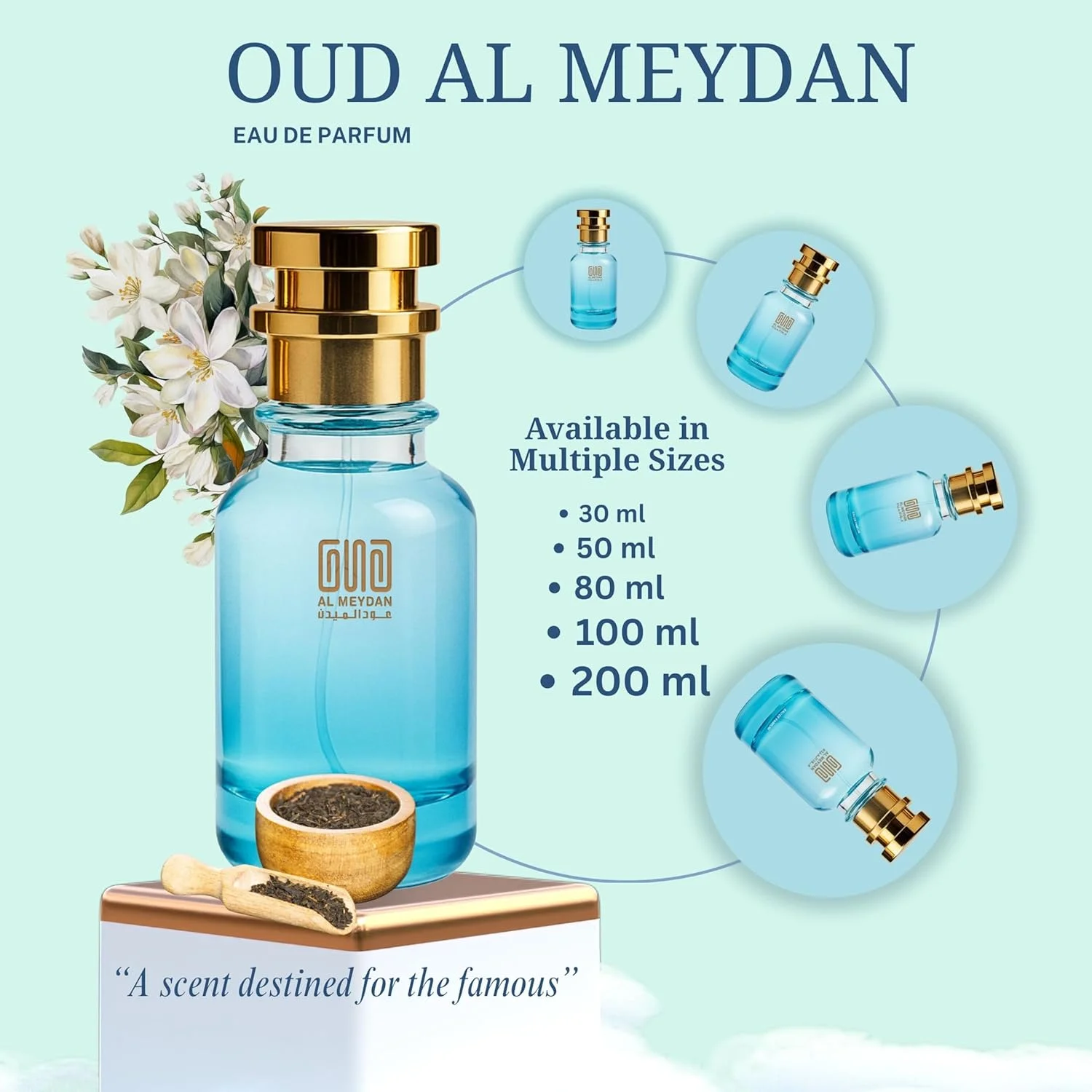 عطر روغنی عود المیدان زنانه - الهام گرفته از عود سیو تا کویین، رایحه شرقی گلی با نت های چای، یاس و عود - بدون الکل - ماندگاری 8 ساعته برای ظرافت سلطنتی (80 میلی لیتر) عطر روغنی عود المیدان زنانه - الهام گرفته از عود سیو تا کویین، رایحه شرقی گلی با نت های چای، یاس و عود - بدون الکل - ماندگاری 8 ساعته برای ظرافت سلطنتی (80 میلی لیتر)