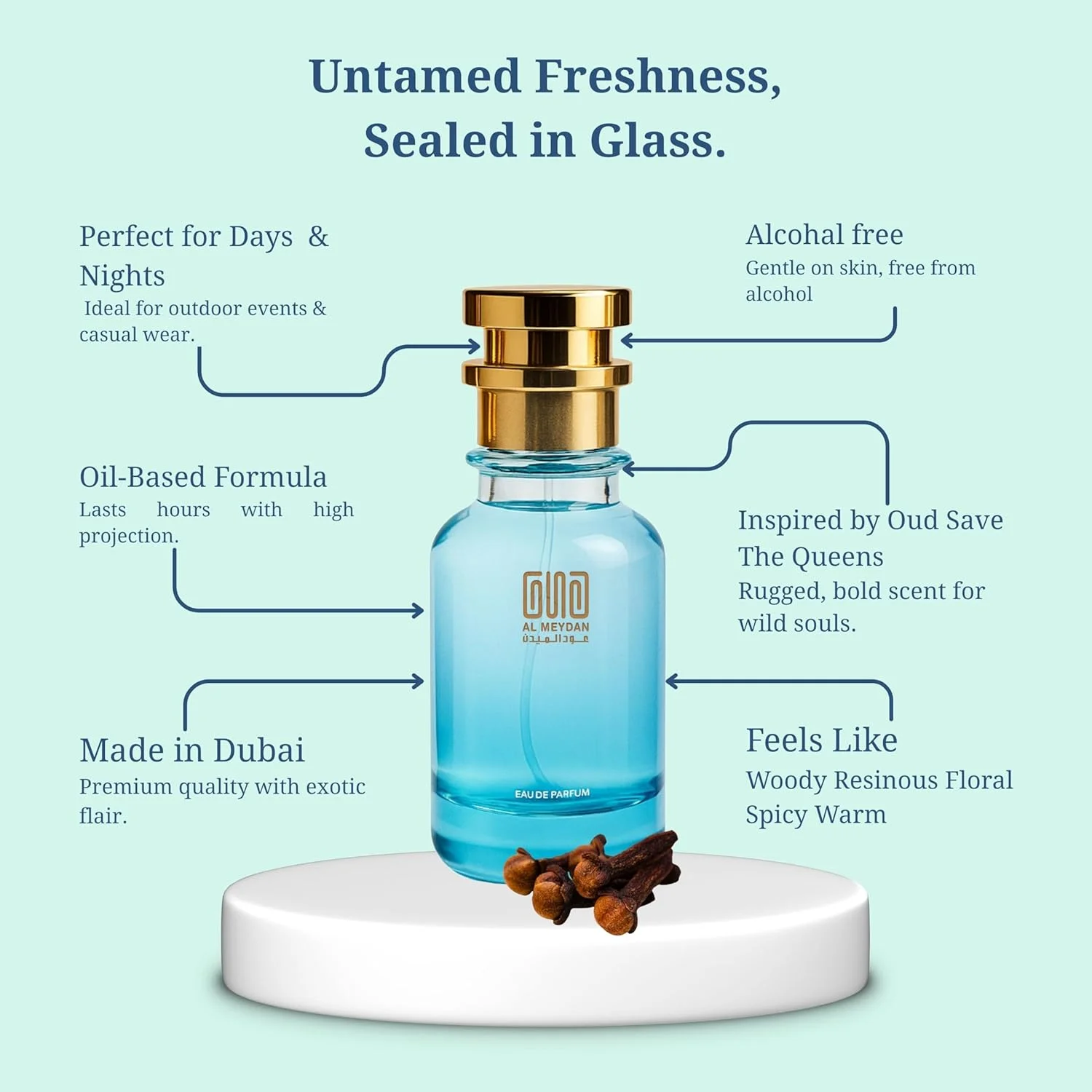 عطر روغنی عود المیدان زنانه - الهام گرفته از عود سیو تا کویین، رایحه شرقی گلی با نت های چای، یاس و عود - بدون الکل - ماندگاری 8 ساعته برای ظرافت سلطنتی (80 میلی لیتر) عطر روغنی عود المیدان زنانه - الهام گرفته از عود سیو تا کویین، رایحه شرقی گلی با نت های چای، یاس و عود - بدون الکل - ماندگاری 8 ساعته برای ظرافت سلطنتی (80 میلی لیتر)