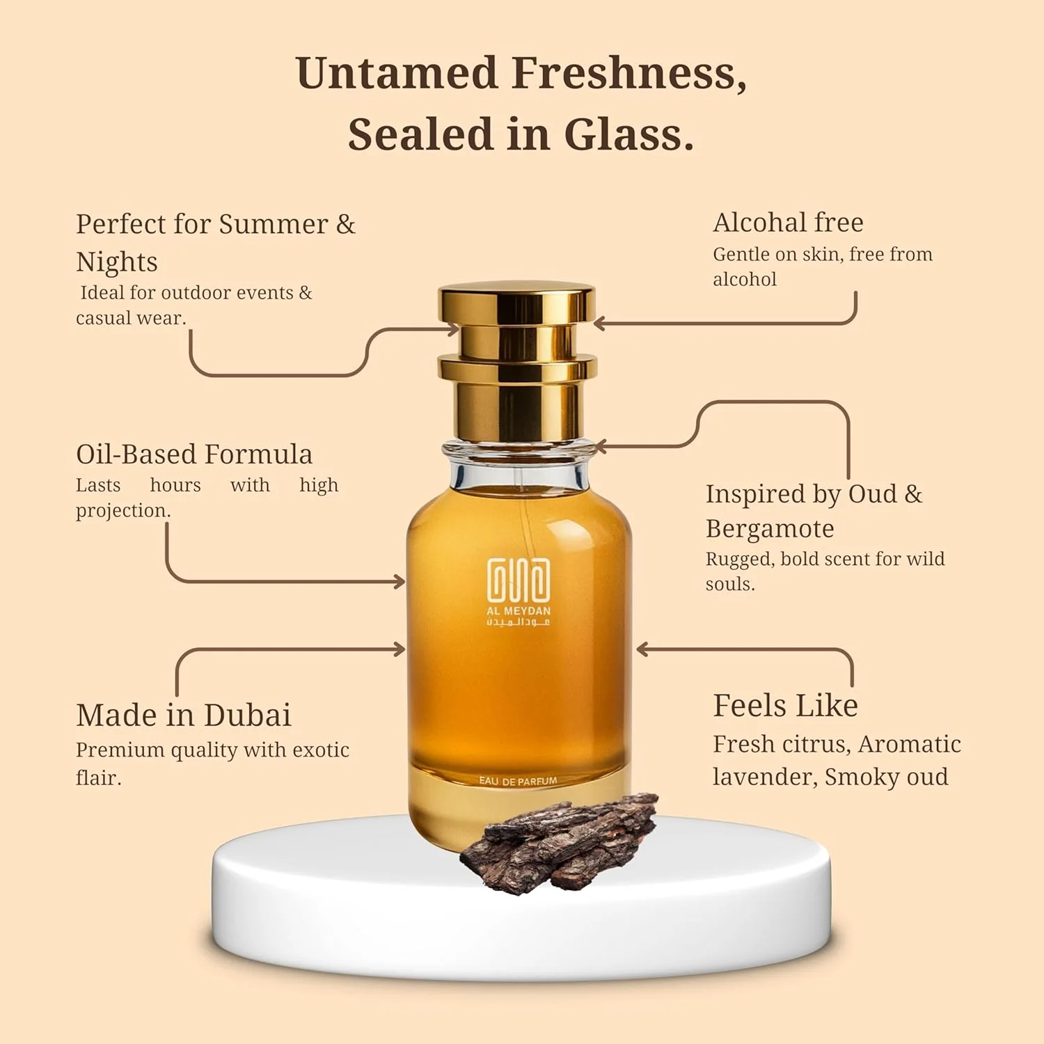 عطر روغنی عود المیدان مردانه و زنانه - الهام گرفته از عود و برگاموت، مرکباتی چوبی با رایحه های ترنج، سدر و عود - بدون الکل - ماندگاری 10 ساعته برای ظرافت روز و شب (200 میلی لیتر) عطر روغنی عود المیدان مردانه و زنانه - الهام گرفته از عود و برگاموت، مرکباتی چوبی با رایحه های ترنج، سدر و عود - بدون الکل - ماندگاری 10 ساعته برای ظرافت روز و شب (200 میلی لیتر)