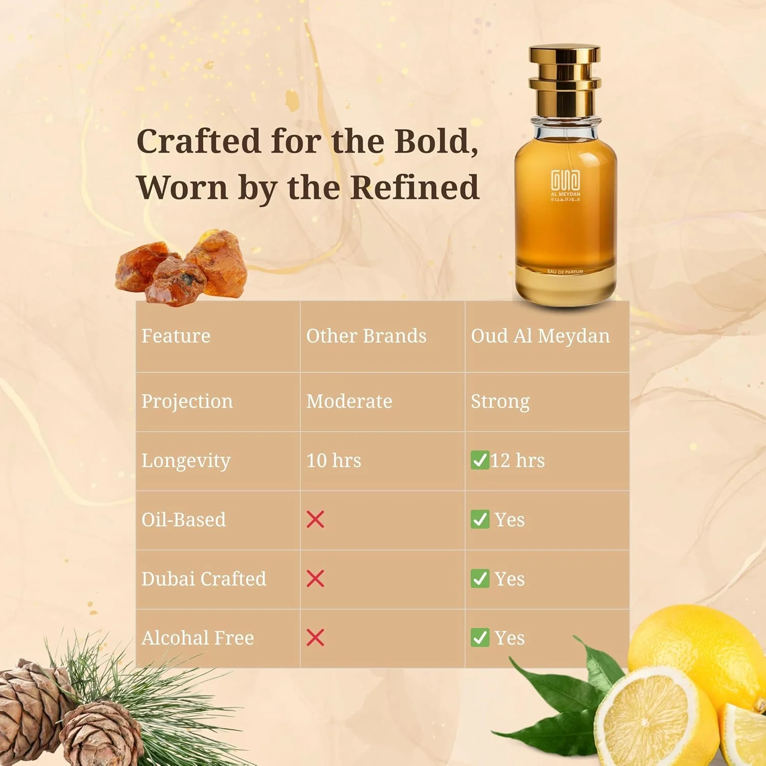 عطر روغنی عود المیدان مردانه و زنانه - الهام گرفته از عود و برگاموت، مرکباتی چوبی با رایحه های ترنج، سدر و عود - بدون الکل - ماندگاری 10 ساعته برای ظرافت روز و شب (200 میلی لیتر) عطر روغنی عود المیدان مردانه و زنانه - الهام گرفته از عود و برگاموت، مرکباتی چوبی با رایحه های ترنج، سدر و عود - بدون الکل - ماندگاری 10 ساعته برای ظرافت روز و شب (200 میلی لیتر)