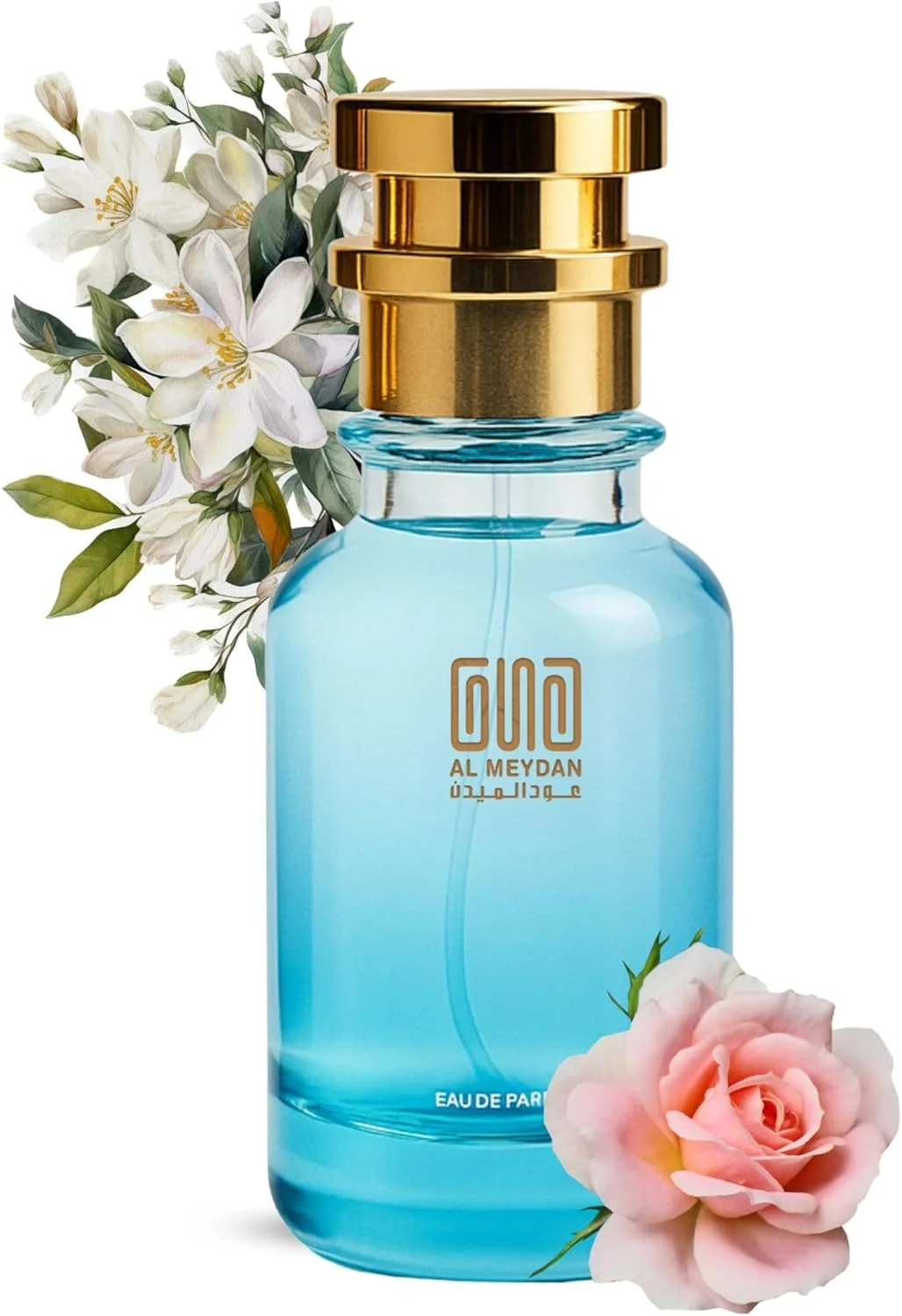 عطر روغنی عود المیدان زنانه - الهام گرفته از کوکو مادمازل اینتنس، کهربایی چوبی با رایحه های پرتقال، رز و وانیل - بدون الکل - ماندگاری 8-12 ساعته برای ظرافت شبانه (100 میلی لیتر)