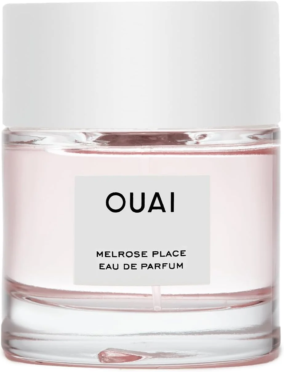 ادو پرفیوم Melrose Place از OUAI - عطر شیک برای استفاده روزمره - رایحه گلی تازه با نت های شامپاین، ترنج و رز و رگه های ظریف چوب سدر و لیچی - 50 میلی لیتر