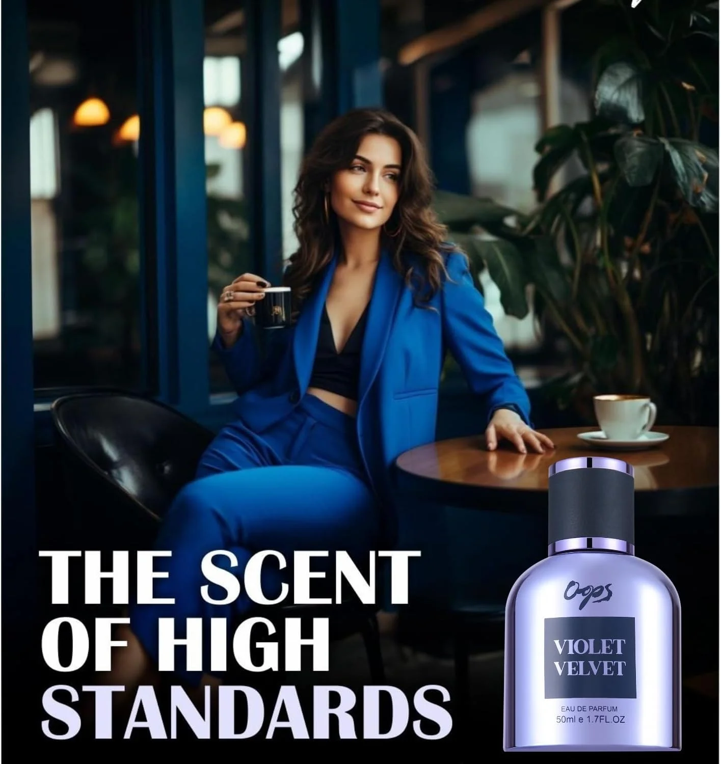 ادو پرفیوم Oops - Violet Velvet | ترکیبی جادویی از رایحه گل و میوه | عطر لوکس زنانه | ماندگاری طولانی | هدیه ای ایده آل برای زنان | 50 میلی لیتر | ساخت امارات متحده عربی