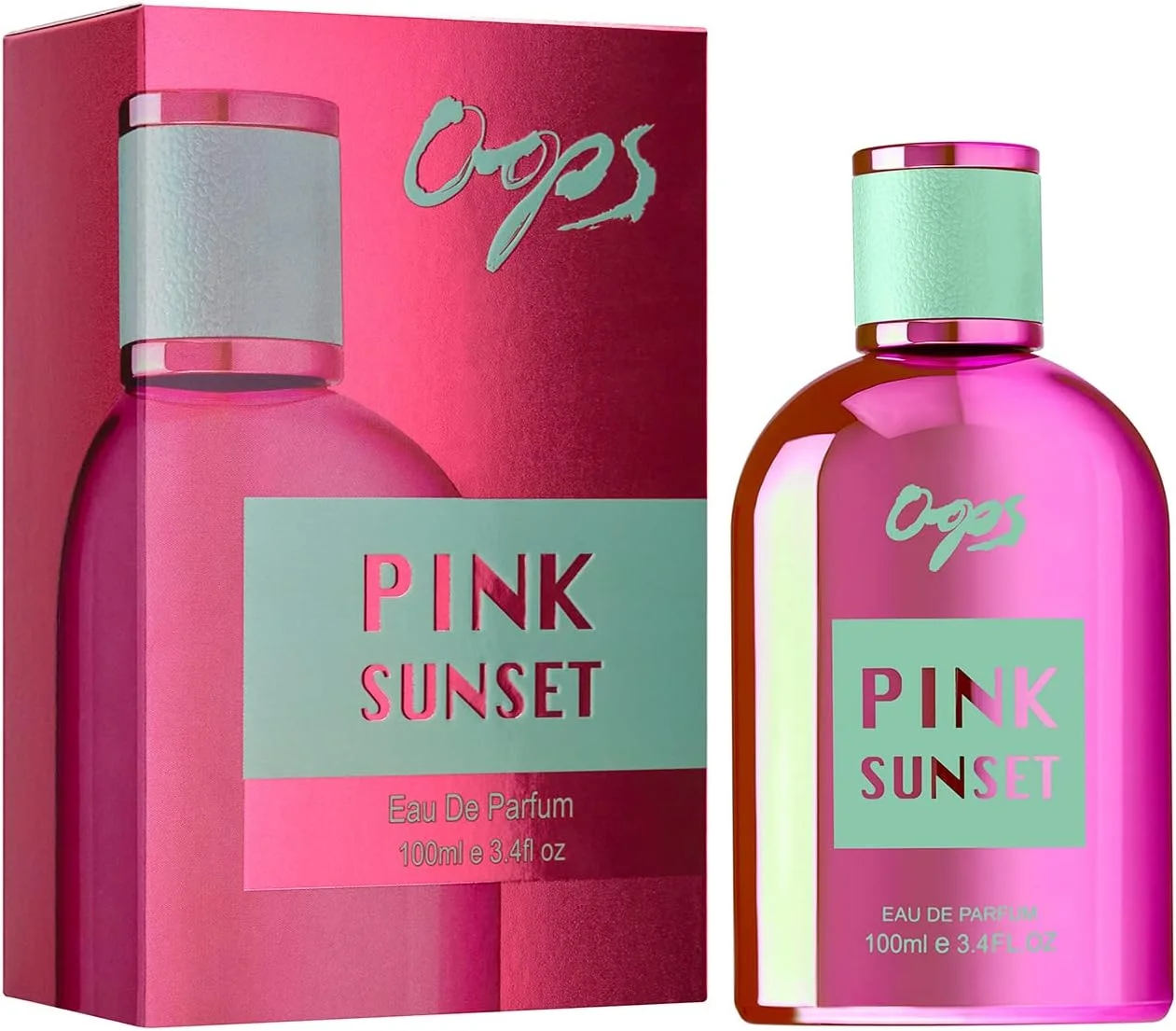 ادکلن زنانه اوپس مدل Pink Sunset | ترکیبی جادویی از رایحه مرکبات و میوه ای | عطر لوکس برای زنان | ماندگاری طولانی | هدیه ای ایده آل برای زنان | 100 میلی لیتر | ساخت امارات متحده عربی