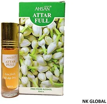 عطر گل یاس طبیعی NK GLOBAL برای زنان - ست هدیه عطر گلدار ارگانیک، عطر بدون الکل، روغن ضروری وگان عطر گل یاس طبیعی NK GLOBAL برای زنان - ست هدیه عطر گلدار ارگانیک، عطر بدون الکل، روغن ضروری وگان