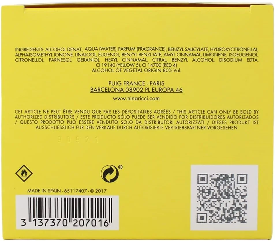 عطر زنانه نینا ریچی له ایر دو تمپس 100 میل ادو تویلت اسپری عطر زنانه نینا ریچی له ایر دو تمپس 100 میل ادو تویلت اسپری