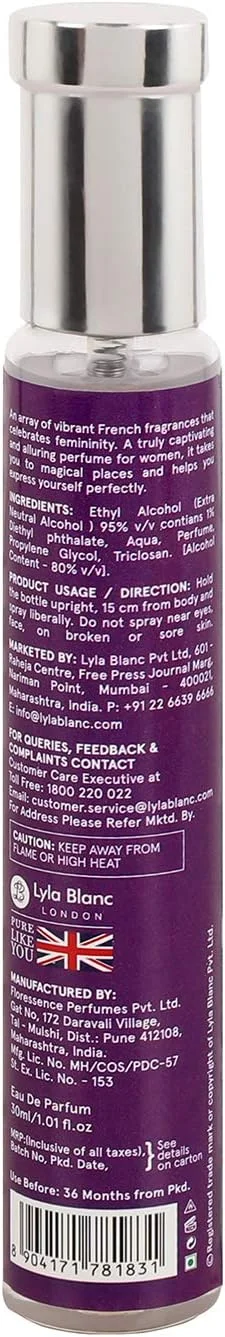 عطر زنانه ناتی گرل مدل Purple Quartz ادو پرفیوم - 30 میلی لیتر