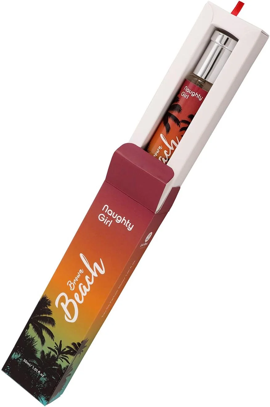 عطر زنانه ادو پرفیوم Naughty Girl مدل Brown Beach - حجم 30 میلی لیتر عطر زنانه ادو پرفیوم Naughty Girl مدل Brown Beach - حجم 30 میلی لیتر