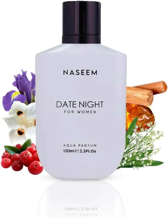 عطر زنانه نسیم پرفیومز دیت نایت با رایحه ملایم ادو پرفیوم برای مردان و زنان 100 میلی لیتر