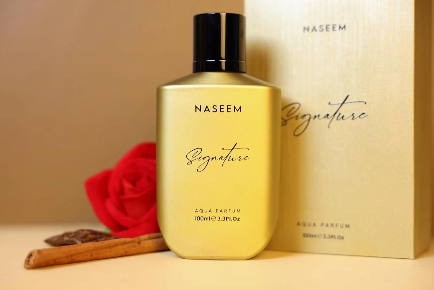 عطر ادکلن بدون الکل زنانه/مردانه نسیم پرفیومز سیگنیچر گلد | 100 میلی لیتر | دارچین، رزماری، مشک | رایحه لوکس و ماندگار عطر ادکلن بدون الکل زنانه/مردانه نسیم پرفیومز سیگنیچر گلد | 100 میلی لیتر | دارچین، رزماری، مشک | رایحه لوکس و ماندگار