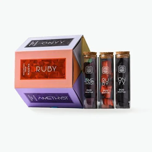 عطر بخور با رایحه ملایم مجموعه جواهرات نسیم پرفیومز مردانه و زنانه 5 عددی