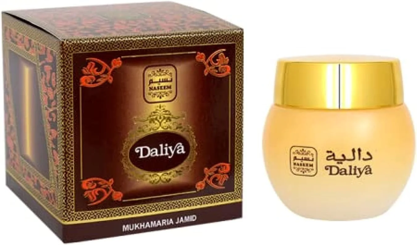 عطر ژلی مخمریه دالیا از نسیم پرفیومز - رایحه ای ماندگار و یونیسکس، ادو پرفیوم با رایحه ملایم برای آقایان و بانوان، 25 میلی لیتر