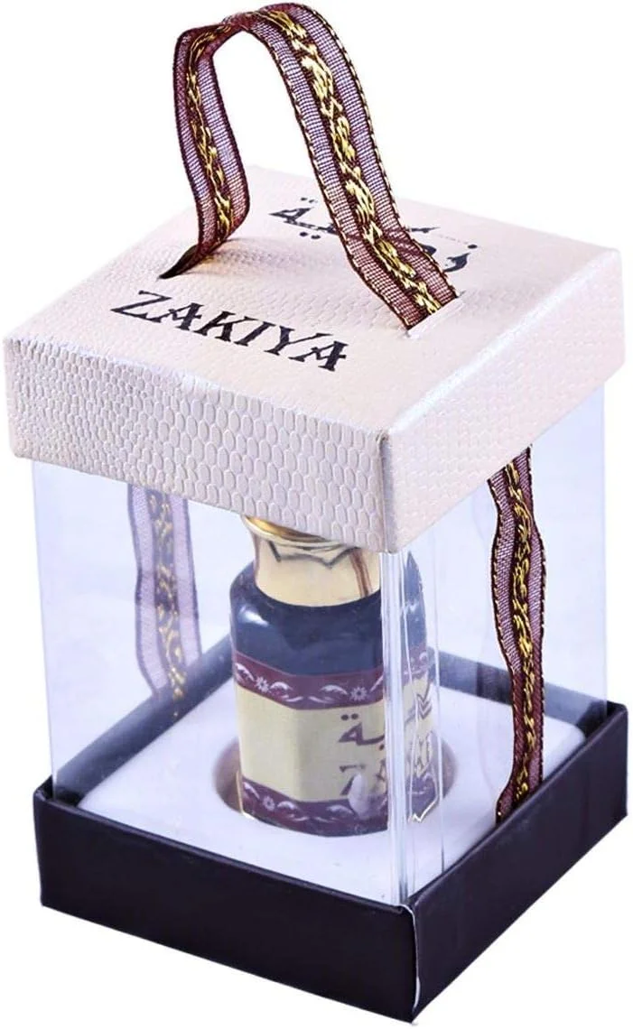 عطر ادو پرفیوم زنانه و مردانه نسیم زکیه با رایحه ملایم 12 میلی لیتر | روغن عطر لوکس بدون الکل با رایحه های غنی عود، گل و چوب صندل - ماندگاری طولانی، ضد حساسیت و سازگار با پوست
