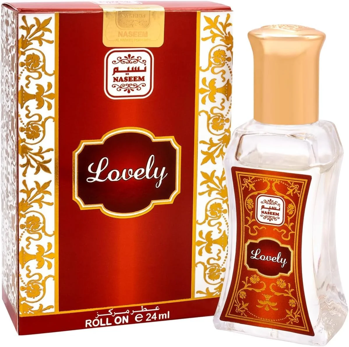 روغن عطر رولی نسیم Lovely حجم 24 میلی لیتر - ادو پرفیوم با رایحه ملایم برای آقایان و بانوان - ماندگاری طولانی، ضد حساسیت، بدون الکل با رایحه مرکبات تازه، گل ها و چوب مناسب استفاده روزانه روغن عطر رولی نسیم Lovely حجم 24 میلی لیتر - ادو پرفیوم با رایحه ملایم برای آقایان و بانوان - ماندگاری طولانی، ضد حساسیت، بدون الکل با رایحه مرکبات تازه، گل ها و چوب مناسب استفاده روزانه