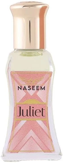 عطر روغنی رولی نسیم ژولیت 24 میلی لیتر - بدون الکل، رایحه ماندگار برای زنان و مردان، رایحه غلیظ ضد حساسیت با رایحه یاس، مشک، عنبر و وانیل