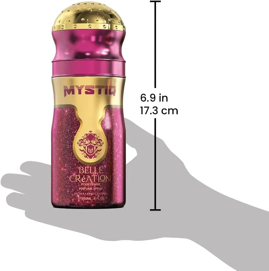 اسپری عطر بدن زنانه Mystiq Belle Creation - 250 میلی لیتر اسپری عطر بدن زنانه Mystiq Belle Creation - 250 میلی لیتر