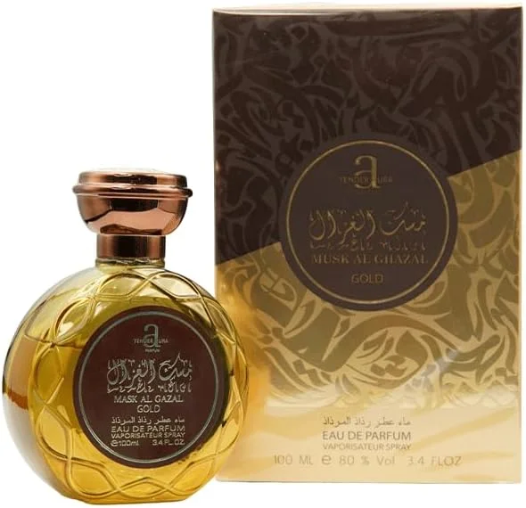 ادو پرفیوم مردانه و زنانه مشک الغزال گلد، 100 میلی لیتر، رایحه شرقی