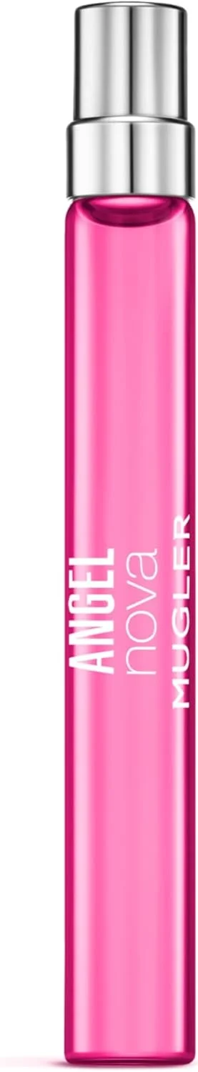 Mugler Angel Nova - ادو پرفیوم - عطر زنانه - گلی و میوه ای - با رایحه ترنج، رز و چوب سدر - ماندگاری طولانی - سایز مسافرتی - 10 میلی لیتر