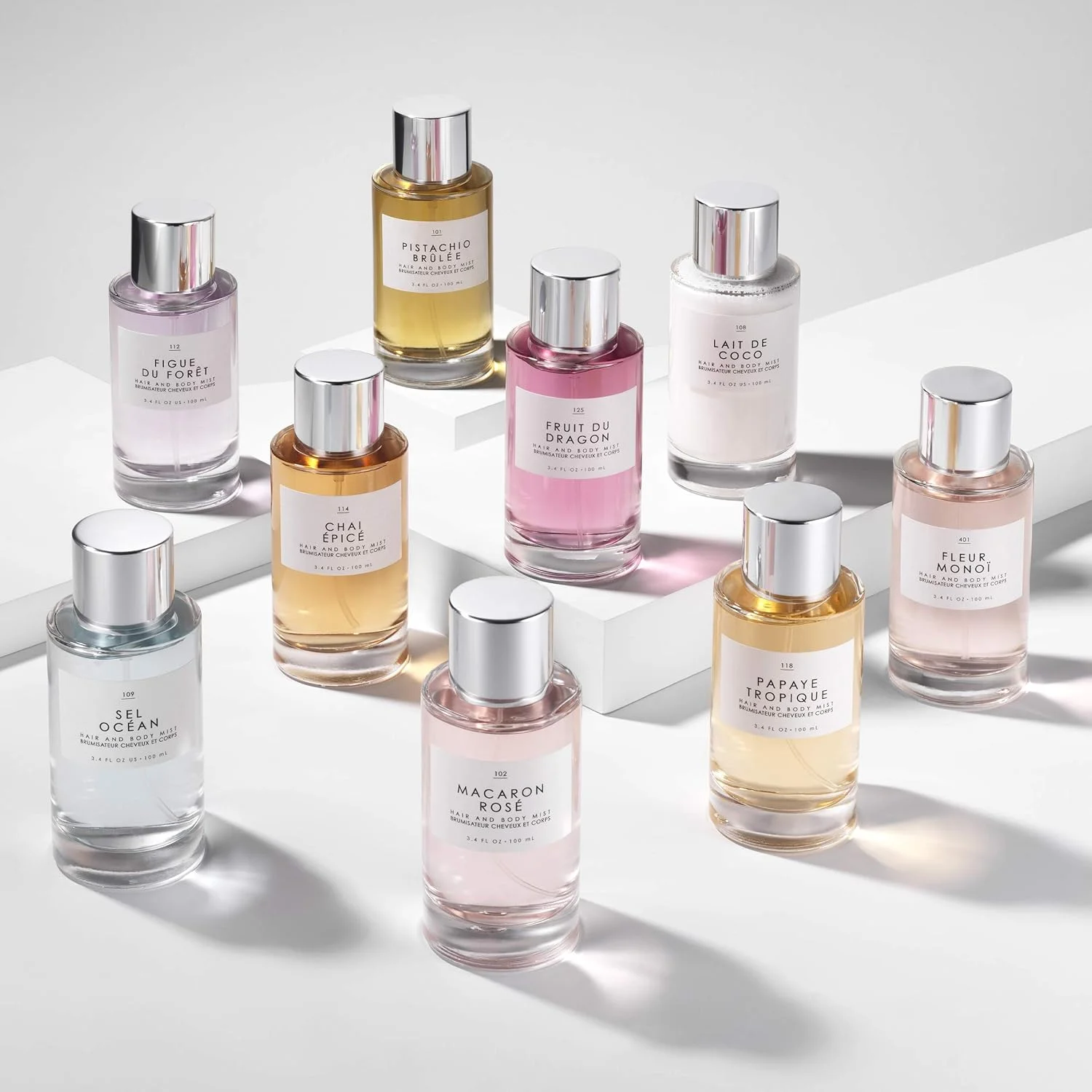 عطر مو و بدن سل اوسین له موند گورمند - 100 میلی لیتر (3.4 اونس) - رایحه های گل عسل، موگه و نمک دریایی صورتی عطر مو و بدن سل اوسین له موند گورمند - 100 میلی لیتر (3.4 اونس) - رایحه های گل عسل، موگه و نمک دریایی صورتی