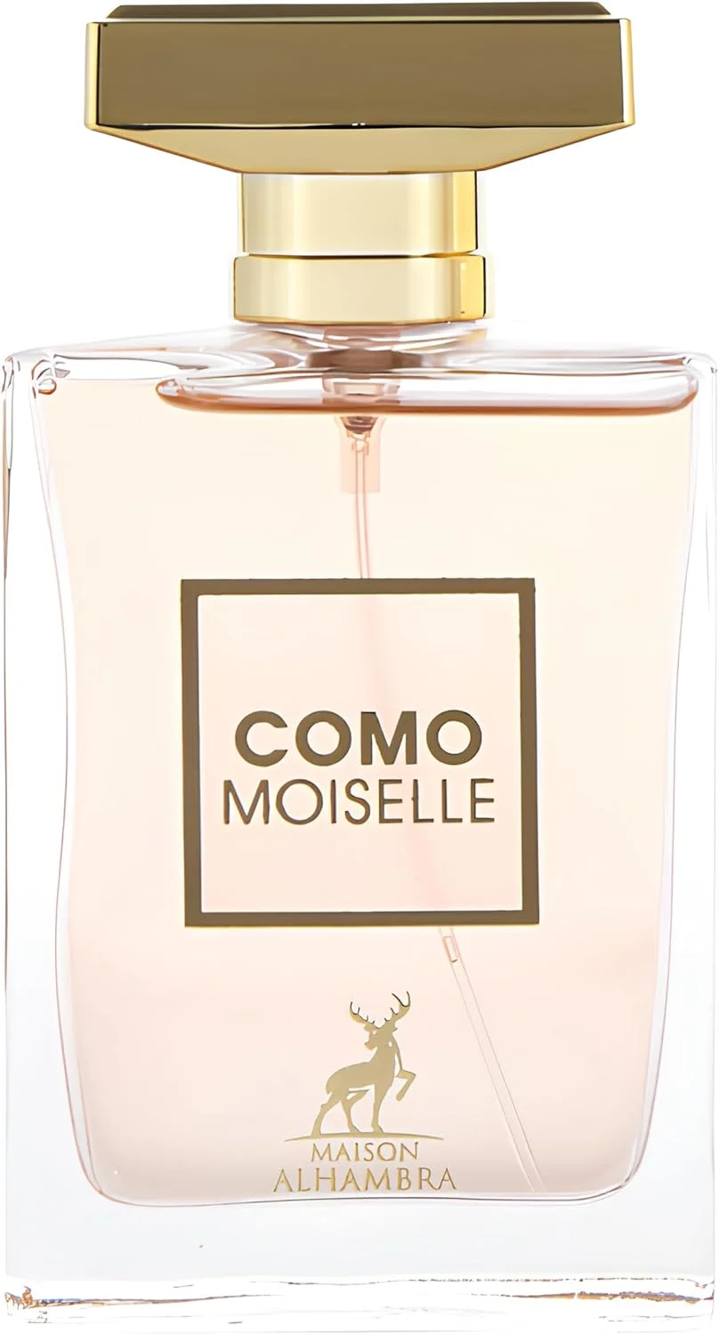 عطر ادکلن زنانه کامو مویزل ادو پرفیوم یک رایحه شرقی، چوبی و کهربایی است.