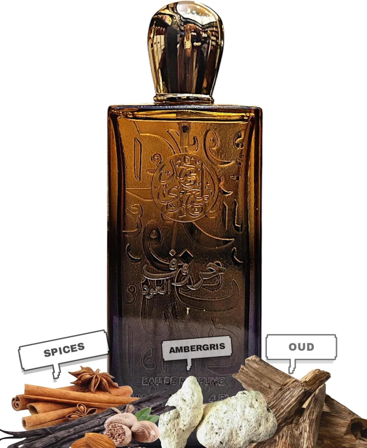 عطر حروف العود محمد المعمری | ادو پرفیوم عود عربی ماندگار برای مردان و زنان | عطر لوکس با عود هندی، مشک، چوب صندل و رایحه های گل | عطر 120 میلی لیتری унисекс عطر حروف العود محمد المعمری | ادو پرفیوم عود عربی ماندگار برای مردان و زنان | عطر لوکس با عود هندی، مشک، چوب صندل و رایحه های گل | عطر 120 میلی لیتری унисекс