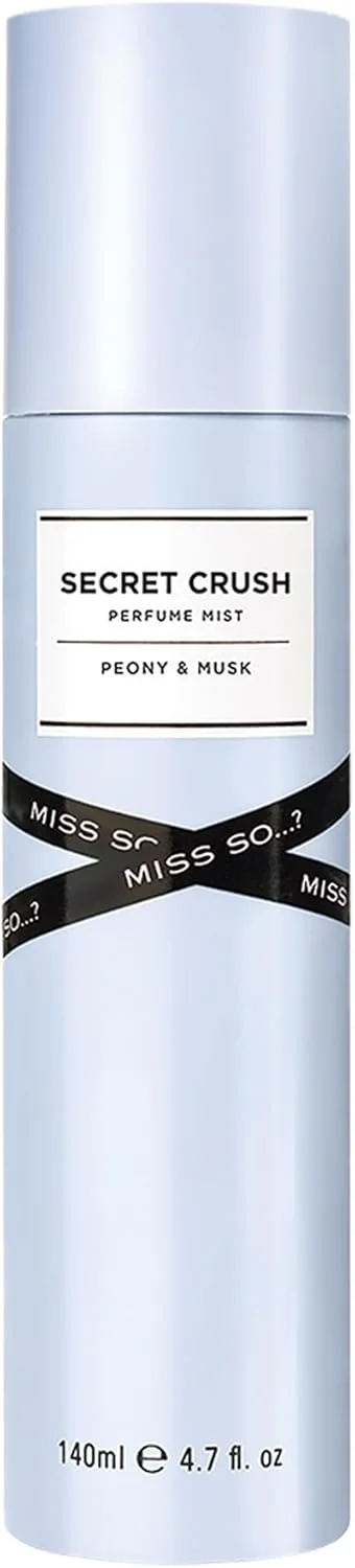 اسپری عطر زنانه میس سو...? Secret Crush - اسپری عطر لوکس و ماندگار، رایحه ای با طراوت و جذاب برای استفاده روزمره، 140 میلی لیتر