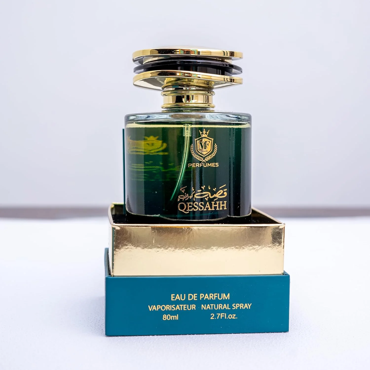 عطر ادو پرفیوم زنانه و مردانه MF LUXURY PERFUMES مدل Qessahh حجم 80 میل عطر ادو پرفیوم زنانه و مردانه MF LUXURY PERFUMES مدل Qessahh حجم 80 میل