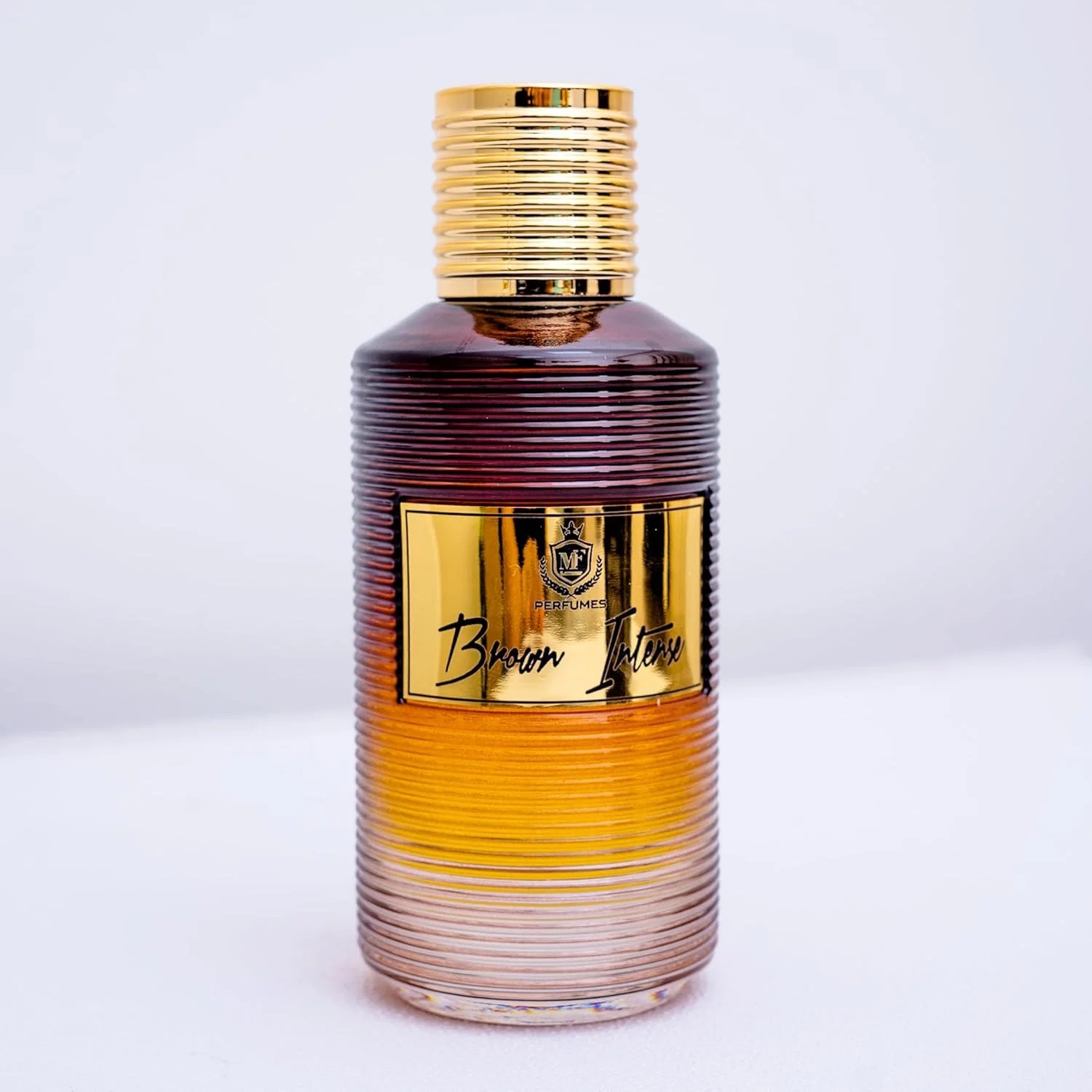 عطر ادو پرفیوم مردانه MF LUXURY PERFUMES مدل Brown Intense حجم 100 میلی لیتر عطر ادو پرفیوم مردانه MF LUXURY PERFUMES مدل Brown Intense حجم 100 میلی لیتر