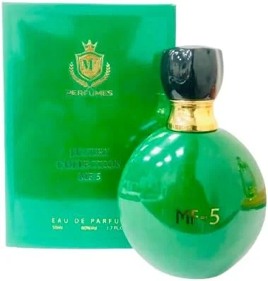 عطر زنانه ام اف لاکچری پرفیومز مدل MF-5 ادو پرفیوم، 50 میلی لیتر، توت های شیرین، یاس، زعفران، سدر سفید، چوب عنبر عطر زنانه ام اف لاکچری پرفیومز مدل MF-5 ادو پرفیوم، 50 میلی لیتر، توت های شیرین، یاس، زعفران، سدر سفید، چوب عنبر