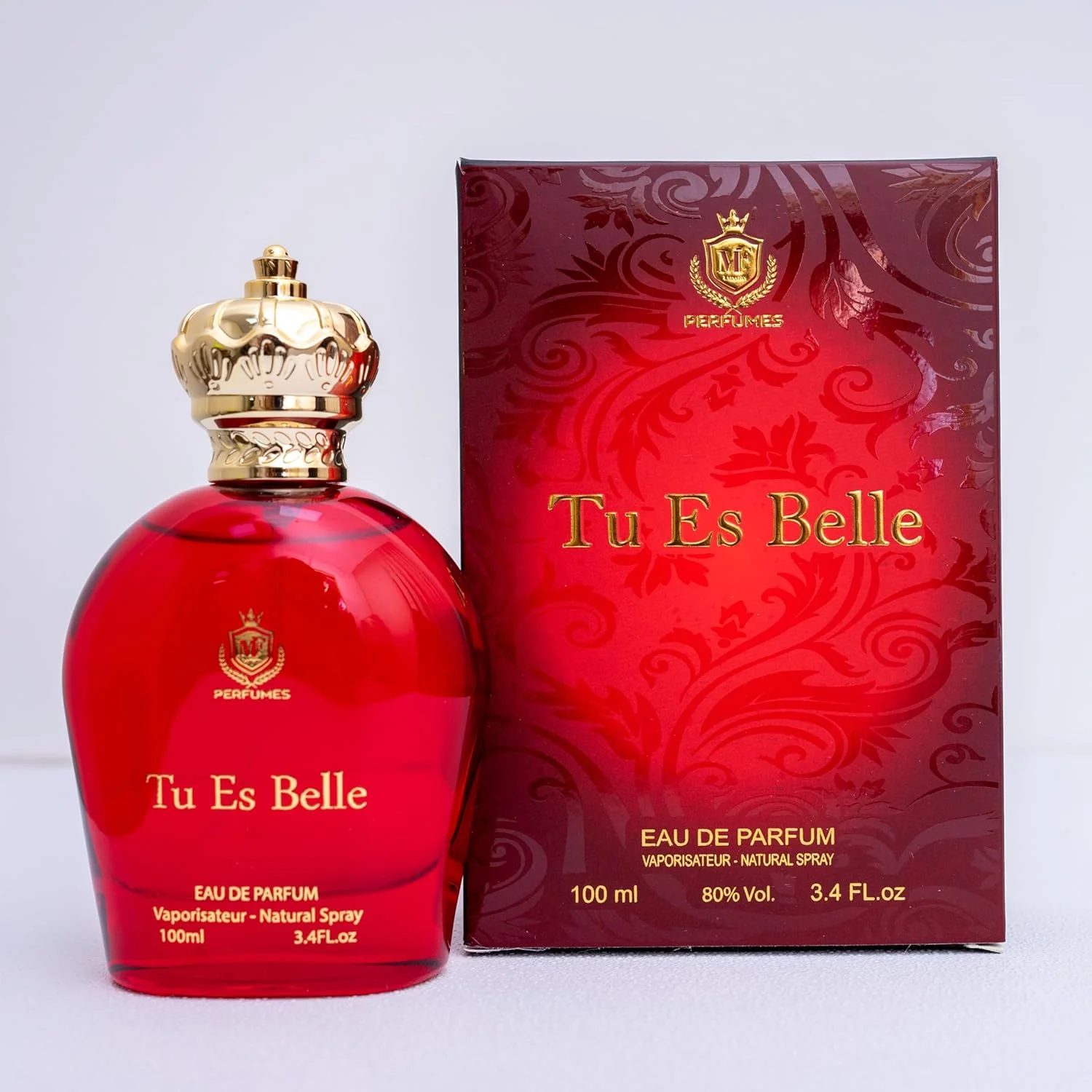 عطر زنانه ام اف لاکچری پرفیومز تو اس بل ادو پرفیوم، 100 میلی لیتر، 80% حجم، 3.4 اونس مایع عطر زنانه ام اف لاکچری پرفیومز تو اس بل ادو پرفیوم، 100 میلی لیتر، 80% حجم، 3.4 اونس مایع