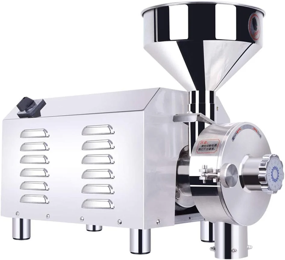 آسیاب غلات برقی قدرتمند MNHFRTY Menfez 1500W، آسیاب غلات پرسرعت استیل ضد زنگ، آسیاب گیاهان دارویی، آسیاب ذرت، دستگاه پودر طبی خانوادگی 220 ولت