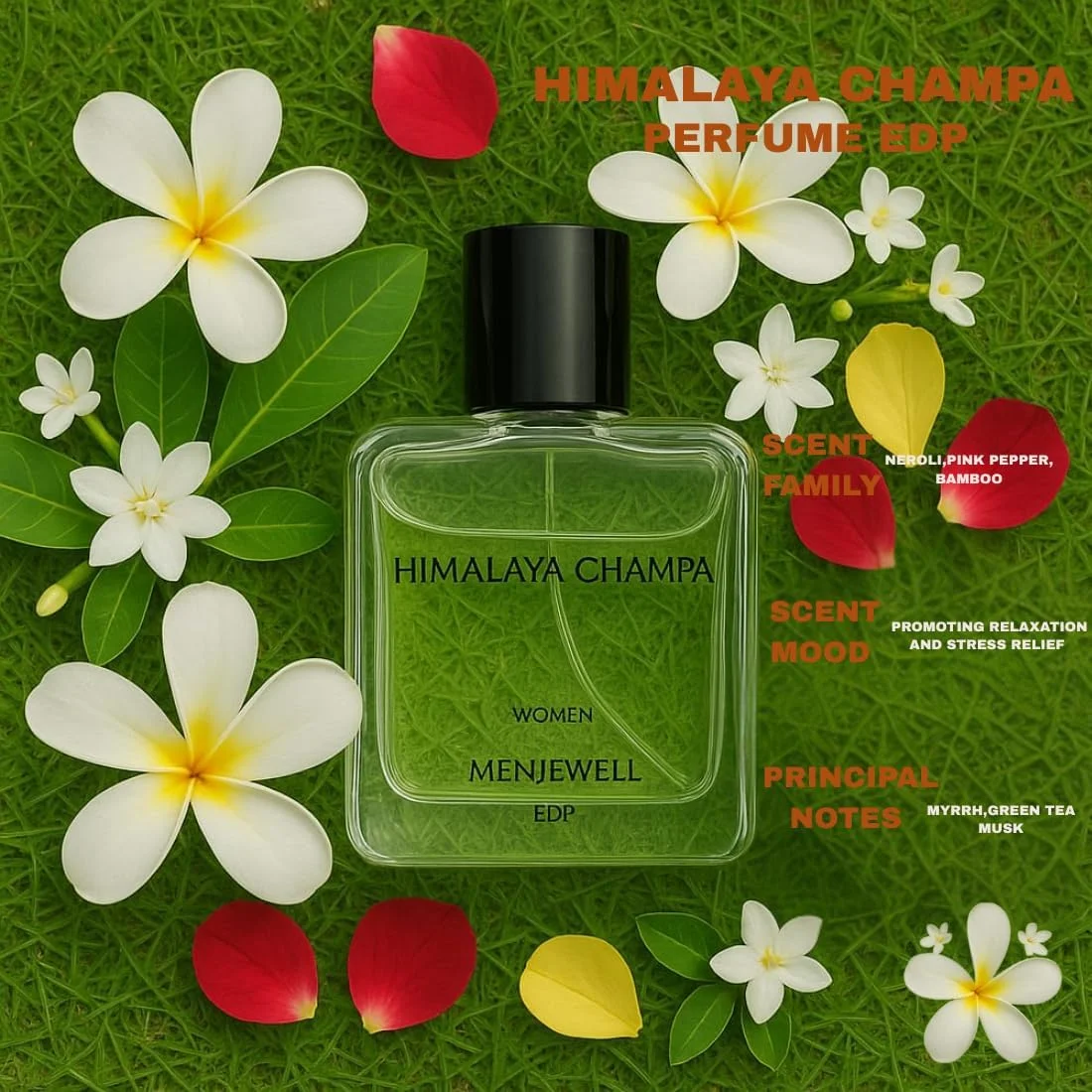 عطر زنانه منجول Himalayan Champa با ماندگاری طولانی عطر زنانه منجول Himalayan Champa با ماندگاری طولانی