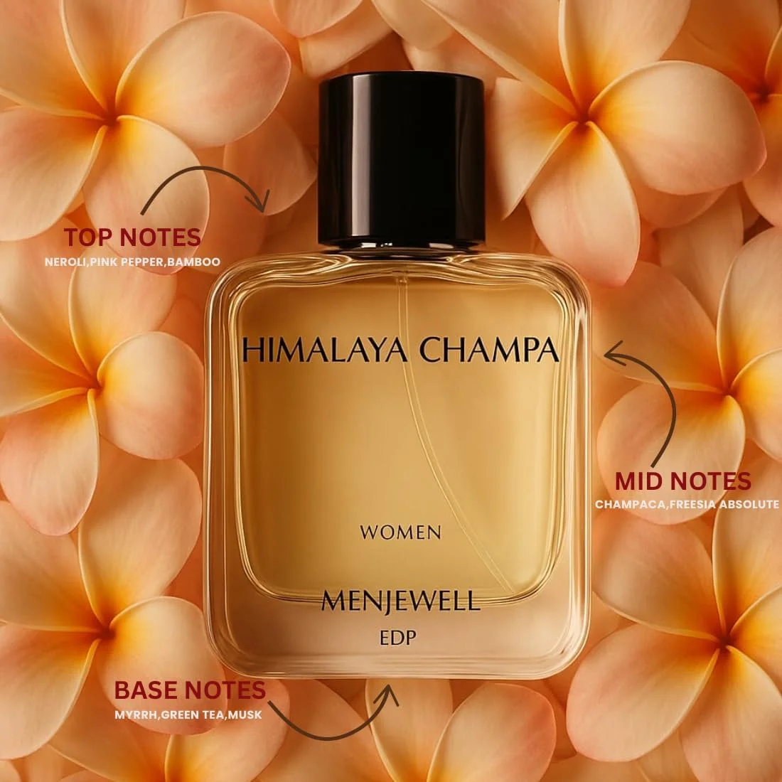 عطر زنانه منجول Himalayan Champa با ماندگاری طولانی عطر زنانه منجول Himalayan Champa با ماندگاری طولانی