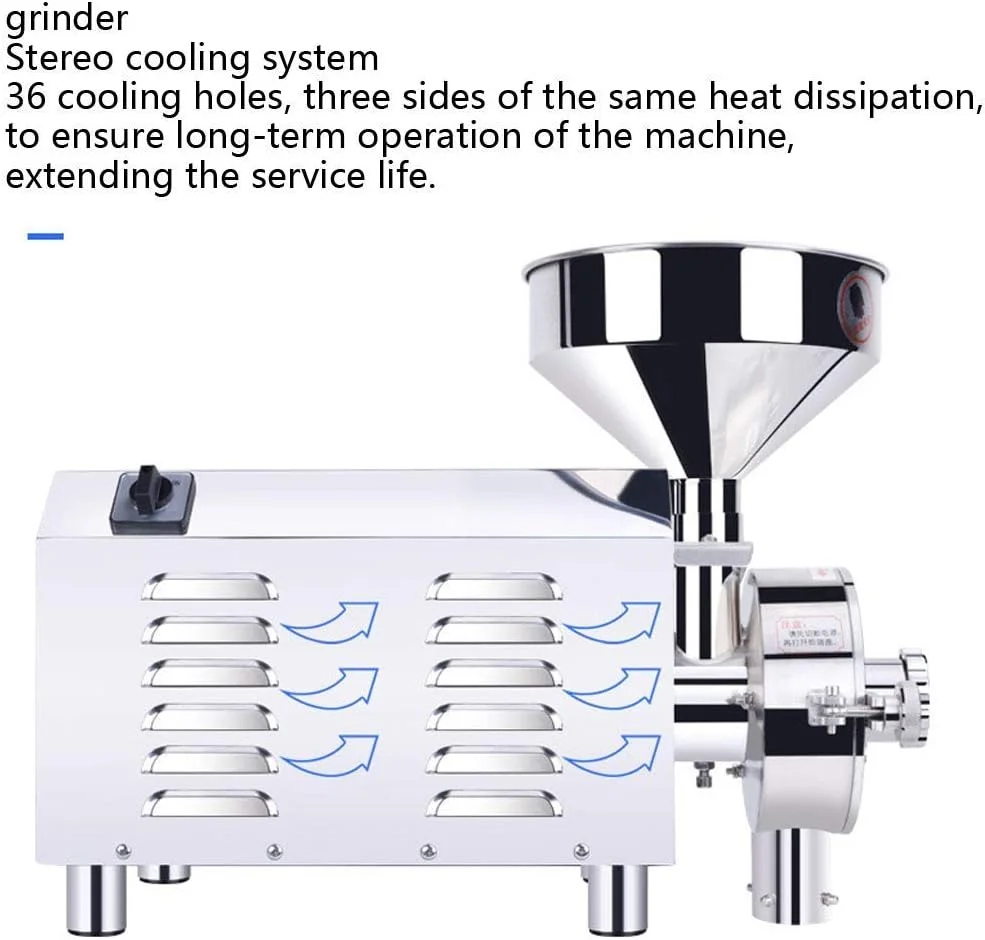 آسیاب غلات برقی قدرتمند MNHFRTY Menfez 1500W، آسیاب غلات پرسرعت استیل ضد زنگ، آسیاب گیاهان دارویی، آسیاب ذرت، دستگاه پودر طبی خانوادگی 220 ولت آسیاب غلات برقی قدرتمند MNHFRTY Menfez 1500W، آسیاب غلات پرسرعت استیل ضد زنگ، آسیاب گیاهان دارویی، آسیاب ذرت، دستگاه پودر طبی خانوادگی 220 ولت