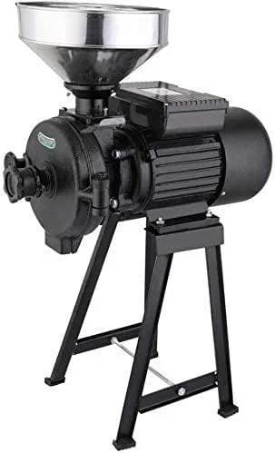 آسیاب برقی 2200 وات زاید مدل ZAIED برای آرد و خوراک دام، آسیاب غلات خشک، دستگاه آسیاب برنج، ذرت، دانه، قهوه، گندم، آسیاب خوراک دام، غلات مرطوب و خشک