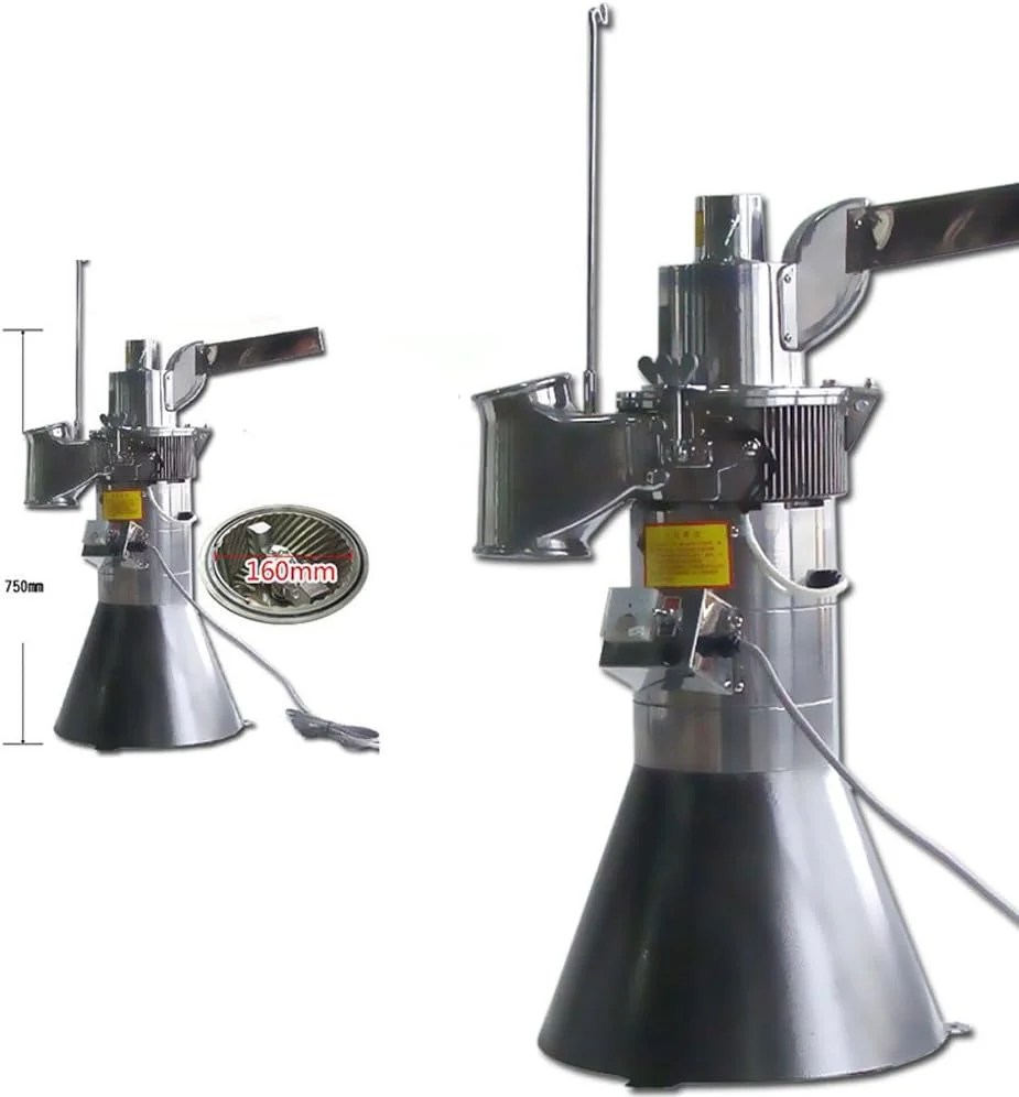 آسیاب گیاهان دارویی اتوماتیک رومیزی FBITE DF-25 با ظرفیت 25 کیلوگرم در ساعت، آسیاب پودر کننده مداوم، دستگاه آسیاب تجاری غلات مالت