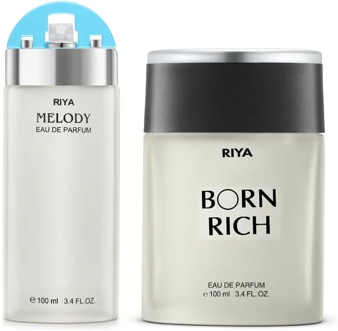 عطر زنانه ریا ملودی ادو پرفیوم اسپری گلی مرکباتی 100 میلی لیتر رایحه ملایم ماندگار و عطر بورن ریچ 100 میلی لیتر