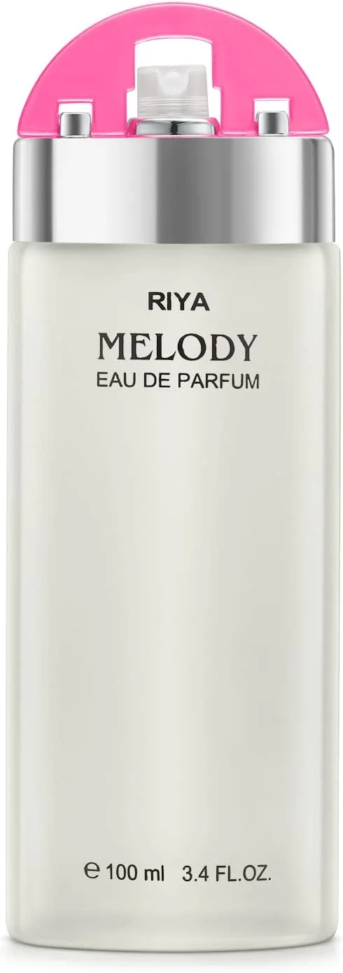 RIYA MELODY (صورتی) | عطر 100 میلی لیتری زنانه | ادو پرفیوم با ماندگاری طولانی | اسپری عطر مرکباتی گلی تازه | رایحه ملایم