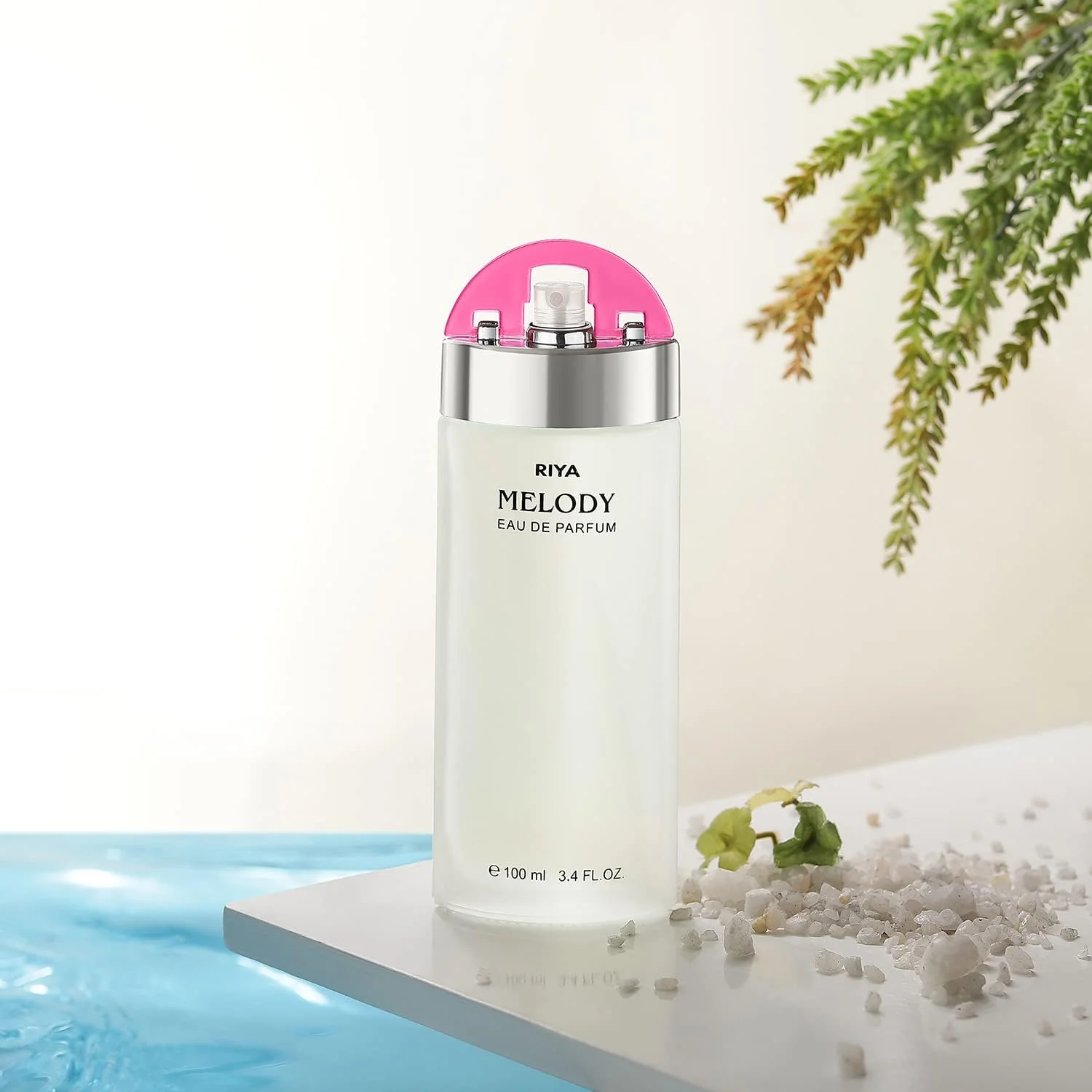 RIYA MELODY (صورتی) | عطر 100 میلی لیتری زنانه | ادو پرفیوم با ماندگاری طولانی | اسپری عطر مرکباتی گلی تازه | رایحه ملایم