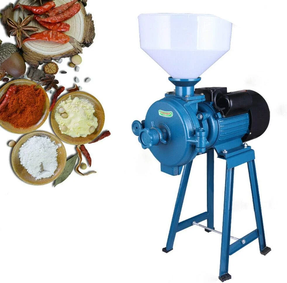 آسیاب برقی 2200 واتی MEYLEE برای آسیاب غلات خشک/آرد + قیف، مناسب برای برنج، ذرت، دانه، قهوه، گندم، آسیاب خوراک، غلات مرطوب و خشک آسیاب برقی 2200 واتی MEYLEE برای آسیاب غلات خشک/آرد + قیف، مناسب برای برنج، ذرت، دانه، قهوه، گندم، آسیاب خوراک، غلات مرطوب و خشک