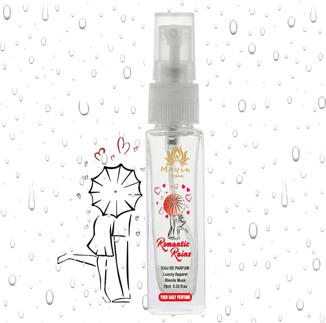 عطر جیبی مردانه و زنانه Romantic Rains از Mayin Perfumes (10 میلی لیتر)