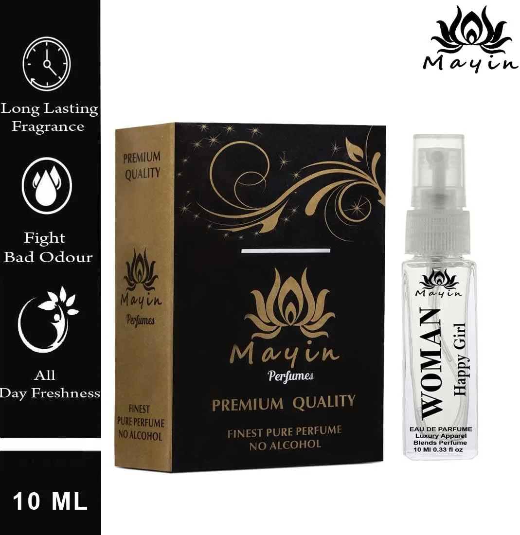 عطر جیبی زنانه ماین پرفیومز مدل Happy Girl ادو پرفیوم (10 میلی لیتر)