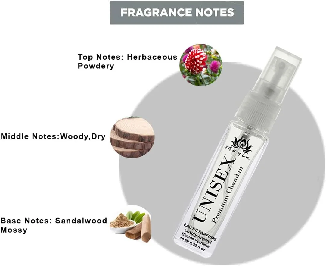 عطر جیبی چاندن مایین پرفیومز پریمیوم ادو پرفیوم اسپری مردانه و زنانه (10 میلی لیتر) عطر جیبی چاندن مایین پرفیومز پریمیوم ادو پرفیوم اسپری مردانه و زنانه (10 میلی لیتر)