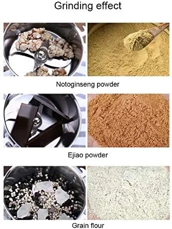 آسیاب تجاری خانگی RRH با ظرفیت بزرگ برای خرد کردن غلات، دستگاه آسیاب خشک، آسیاب ادویه پرقدرت 2000 گرمی از جنس استیل ضد زنگ، دستگاه پودر کننده برای مصارف خانگی/رستوران/هتل/دارو آسیاب تجاری خانگی RRH با ظرفیت بزرگ برای خرد کردن غلات، دستگاه آسیاب خشک، آسیاب ادویه پرقدرت 2000 گرمی از جنس استیل ضد زنگ، دستگاه پودر کننده برای مصارف خانگی/رستوران/هتل/دارو