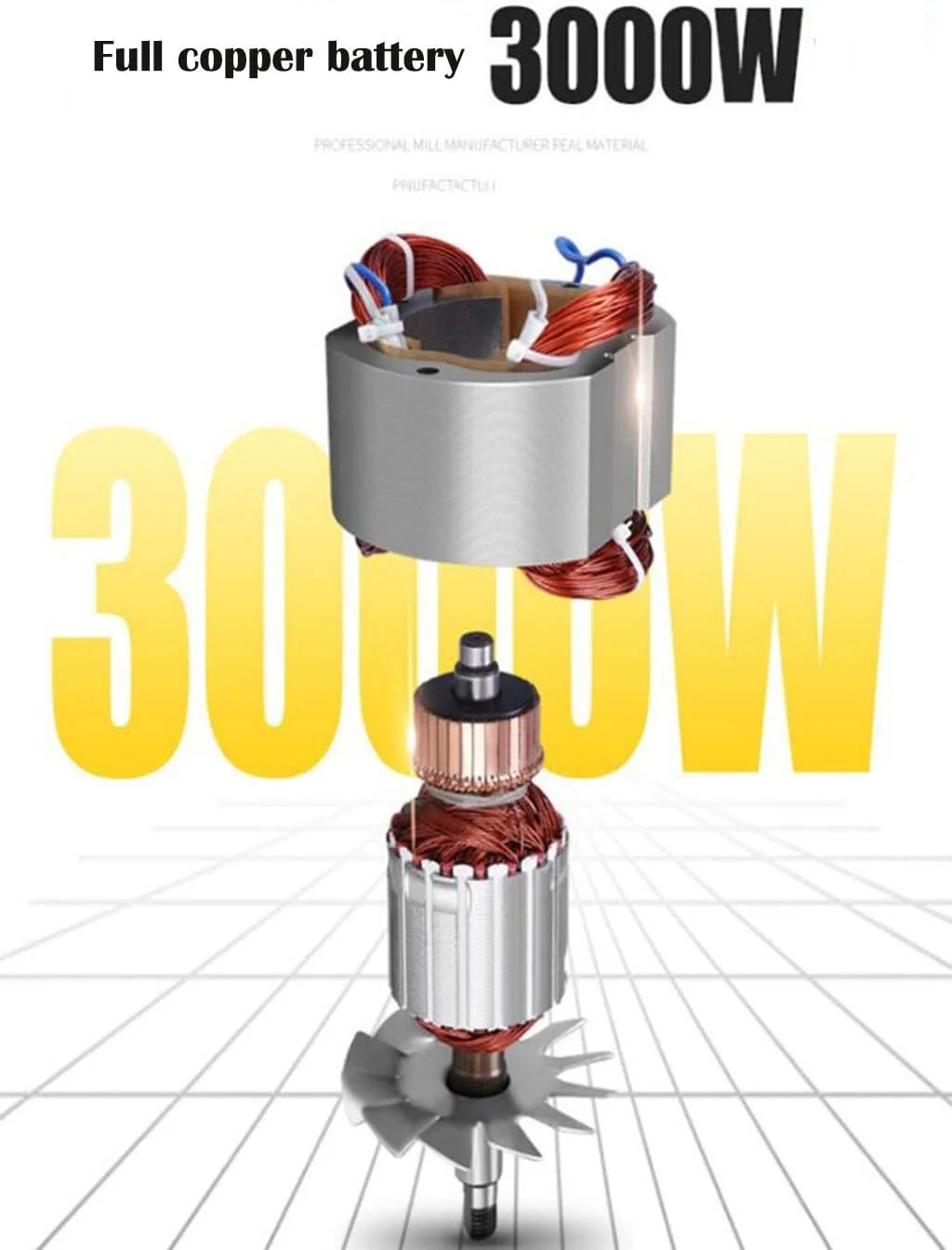 آسیاب ادویه WXCVP استیل ضد زنگ 3000 وات پرقدرت، دستگاه خردکن خانگی برای آسیاب خشک غلات آسیاب ادویه WXCVP استیل ضد زنگ 3000 وات پرقدرت، دستگاه خردکن خانگی برای آسیاب خشک غلات