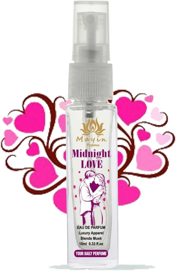 عطر جیبی مردانه و زنانه Midnight Love از Mayin Perfumes (10 میلی لیتر)