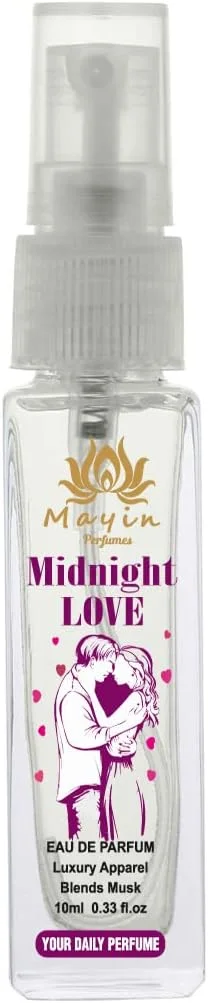 عطر جیبی مردانه و زنانه Midnight Love از Mayin Perfumes (10 میلی لیتر)